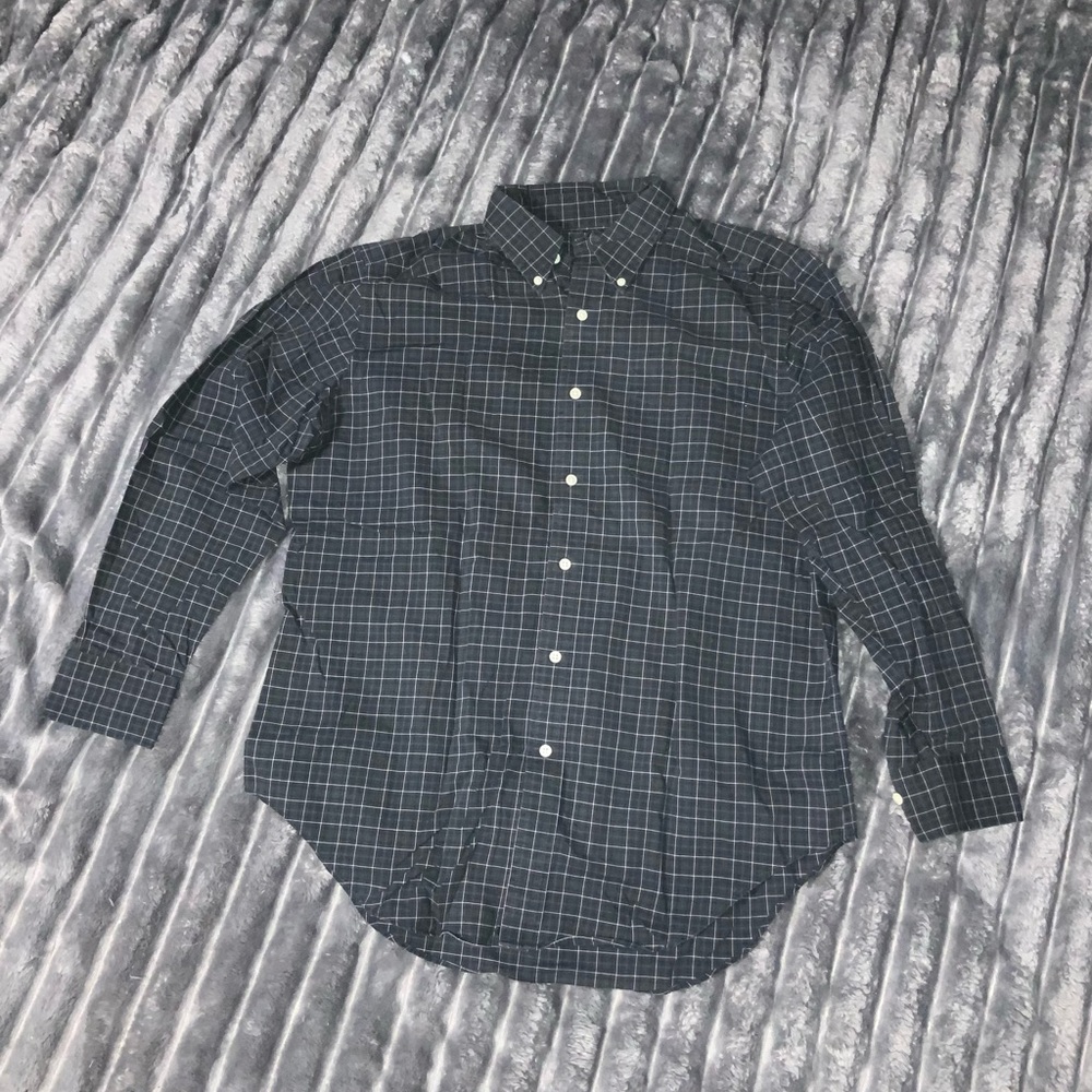 Vintage Lauren Ralph Lauren Green Casual Button Down Shirt